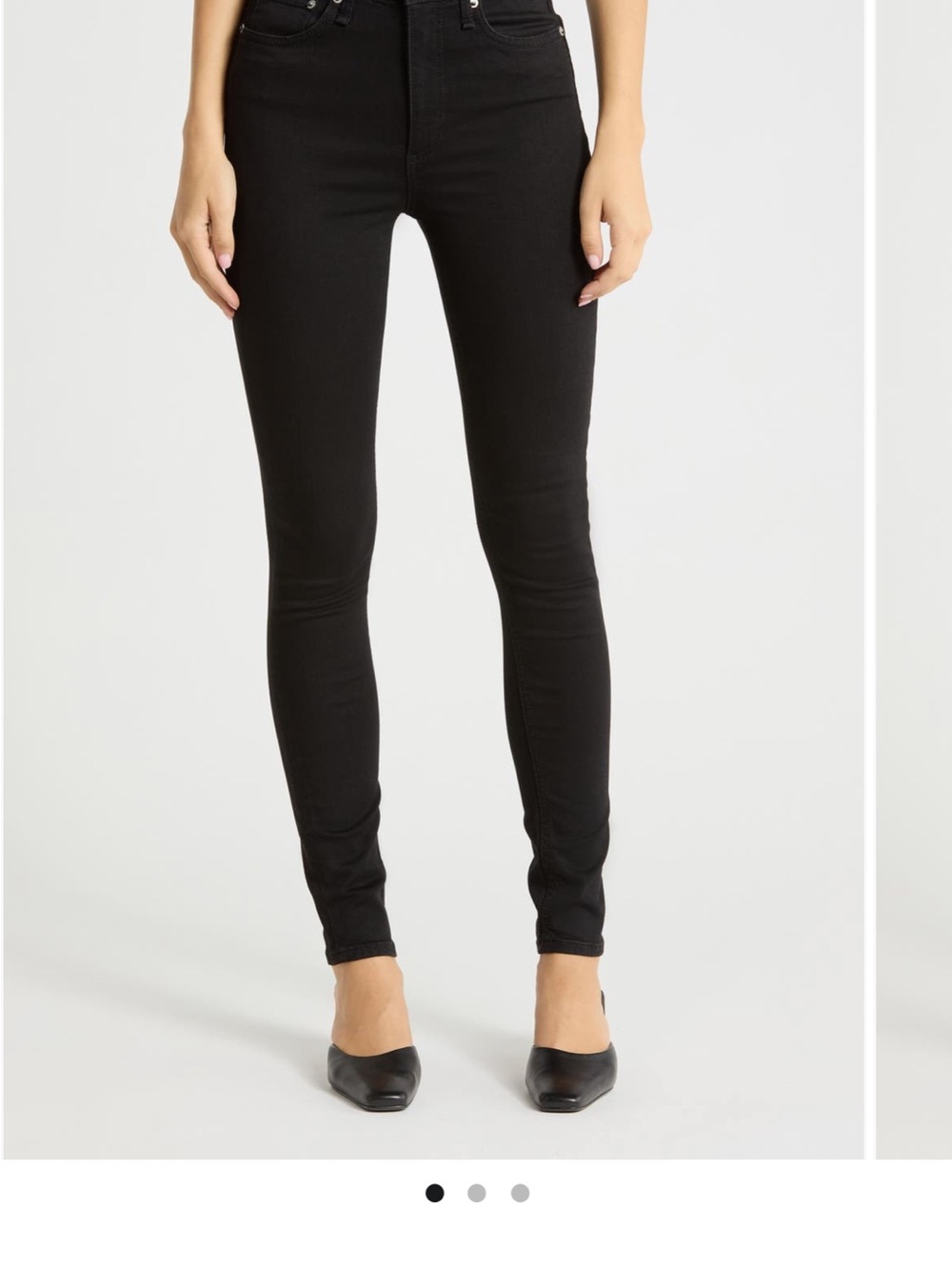 rag & bone Women’s Black Skinny Jeans
